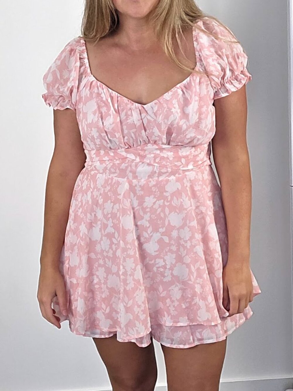 Jessica Simpson Floral Pink Summer dress